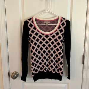 Banana Republic Diamond Pattern Sweater XS